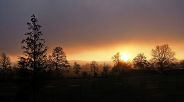 Картинка природа восходы закаты простор