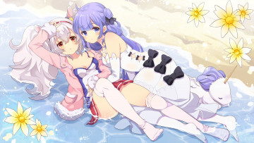 Картинка аниме azur+lane девочки