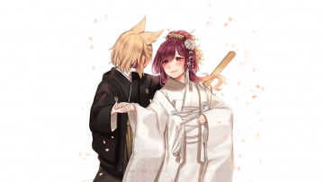 Картинка аниме touhou девушка