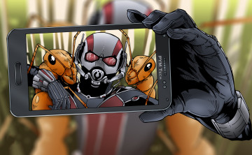 Картинка рисованное комиксы селфи фон телефон