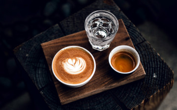 Картинка еда кофе +кофейные+зёрна вода капучино эспрессо