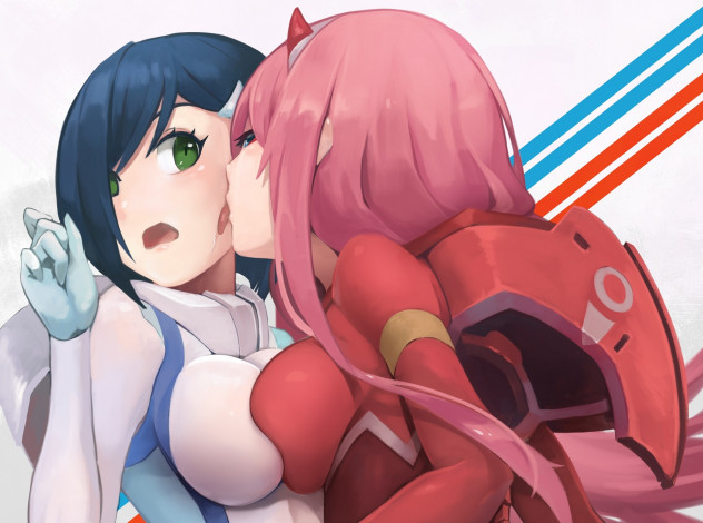 Обои картинки фото аниме, darling in the frankxx, darling, in, the, franxx