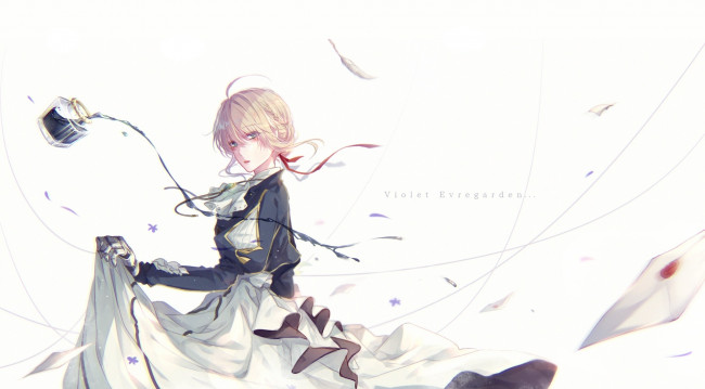 Обои картинки фото аниме, violet evergarden, девушка