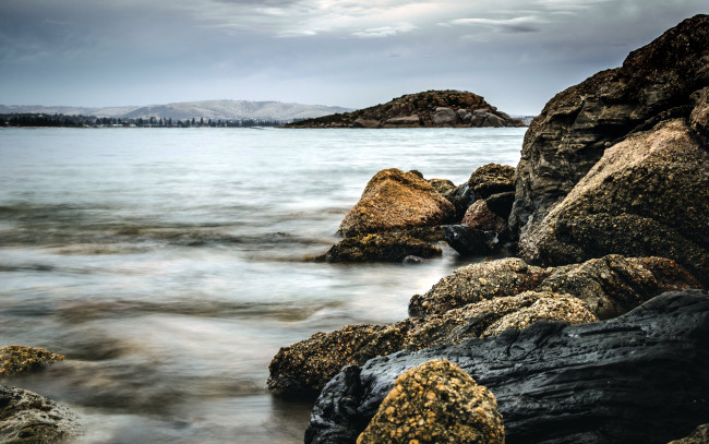 Обои картинки фото природа, побережье, скалы