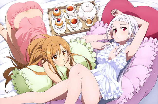 Обои картинки фото аниме, sword art online, sword, art, online, мастера, меча, онлайн