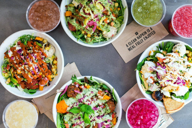 Обои картинки фото еда, салаты,  закуски, соусы