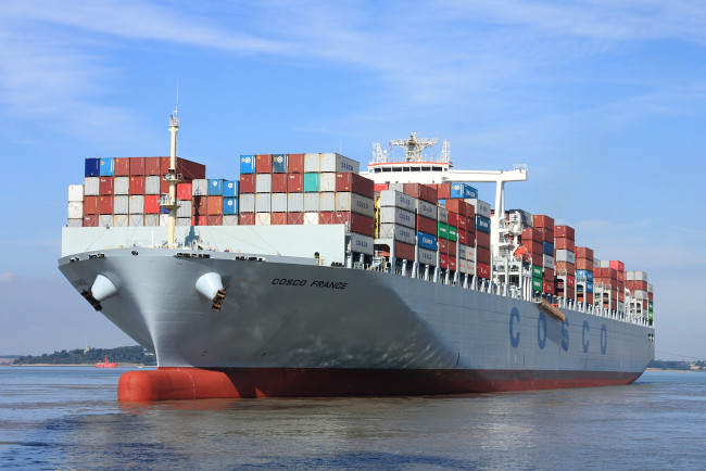 Обои картинки фото корабли, грузовые суда, контейнеровоз