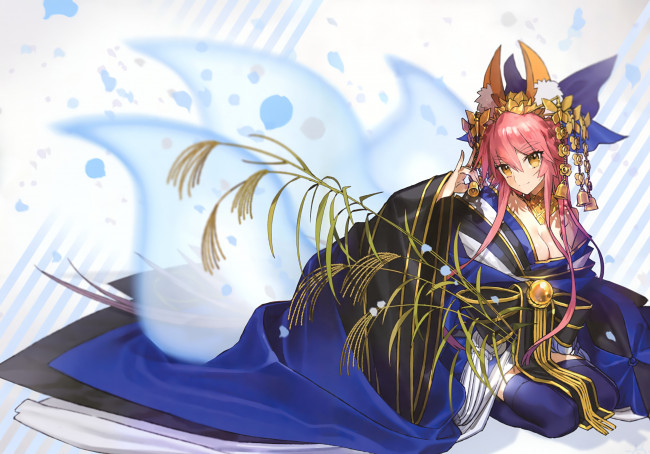 Обои картинки фото аниме, fate, stay night, девушка