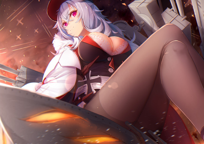 Обои картинки фото аниме, azur lane, девушка