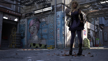 Картинка 3д+графика люди+ people фон взгляд девушка