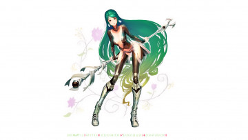 Картинка календари аниме девушка оружие