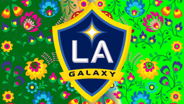 обоя спорт, эмблемы клубов, фон, логотип, la, galaxy