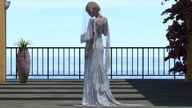 Обои картинки фото 3д графика, люди , people, фон, взгляд, девушка