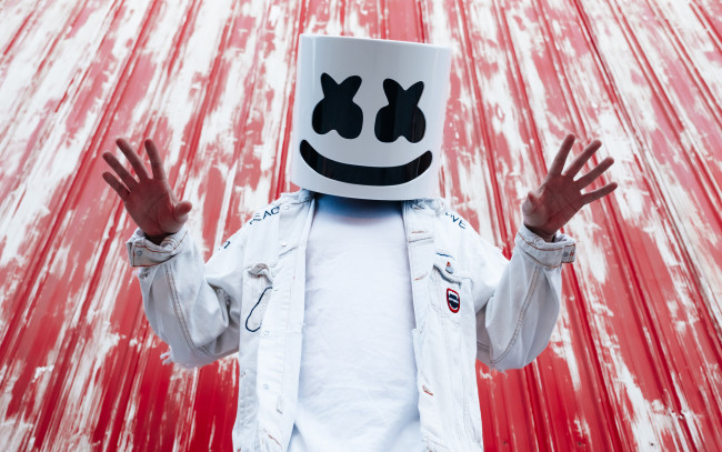 Обои картинки фото музыка, marshmello, dj, edm, диджей