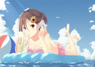 Картинка аниме unknown +другое+ девушка