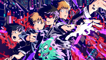 Картинка аниме mob+psycho+100 mob psycho 100