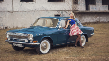 Картинка автомобили -авто+с+девушками виктория газ 24