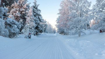 Картинка природа зима сугробы снег