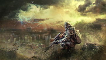 Картинка видео+игры арт stalker