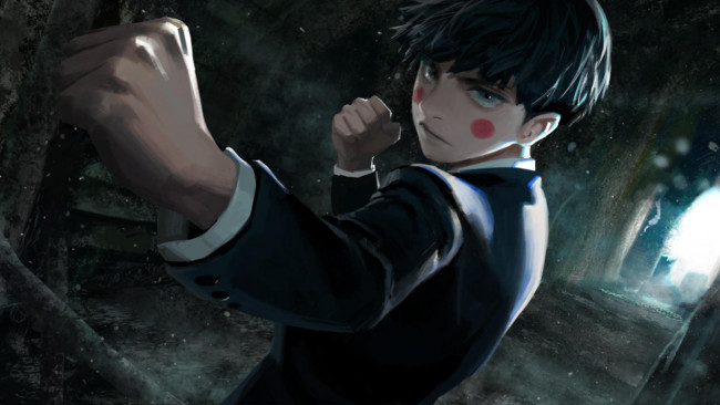 Обои картинки фото аниме, mob psycho 100, mob, psycho, 100