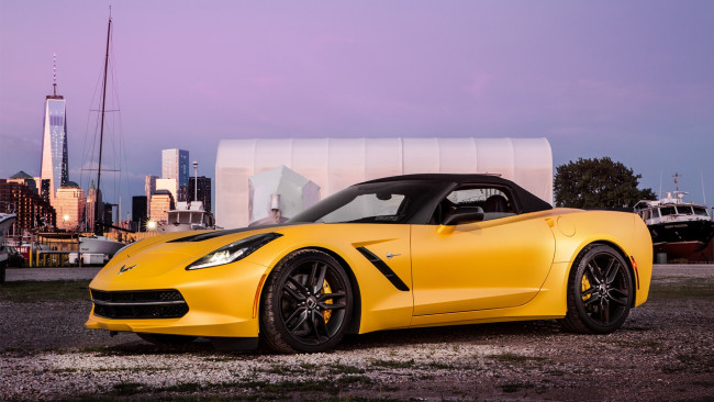 Обои картинки фото автомобили, corvette, chevrolet, c7