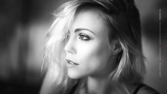 Обои картинки фото календари, компьютерный дизайн, 2020, девушка, женщина, лицо, calendar