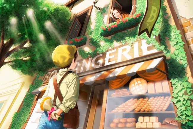 Обои картинки фото аниме, unknown,  другое , дети