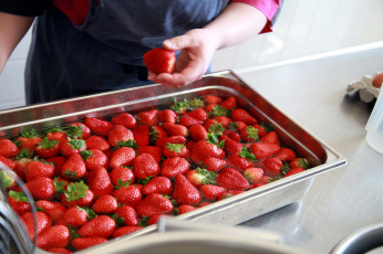 Картинка еда клубника +земляника