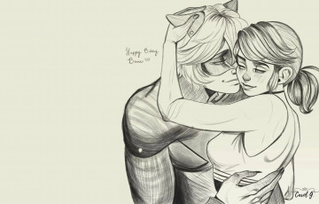 Картинка рисованное кино +мультфильмы леди баг и супер кот