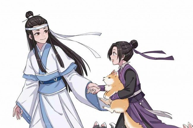 Обои картинки фото аниме, mo dao zu shi, the, untamed, неукротимый, повелитель, чэньцин, мосян, тунсю, mo, dao, zu, shi, магистр, дьявольского, культа