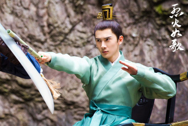 Обои картинки фото кино фильмы, the flame`s daughter, парень, флейта, бой