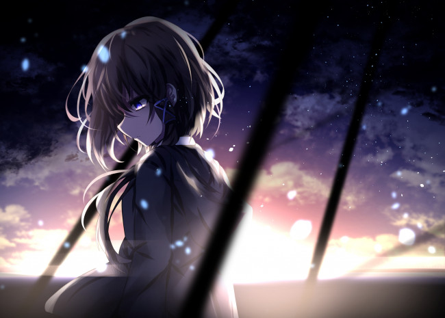 Обои картинки фото аниме, unknown,  другое , девушка