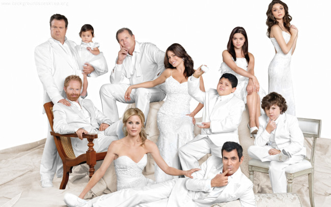 Обои картинки фото modern family, кино фильмы, modern family , сериал, семья