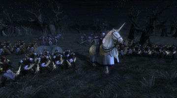 Картинка видео+игры age+of+wonders+iii всадник войско ночь