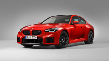Картинка bmw+m2+2023 автомобили bmw m2 красный купе