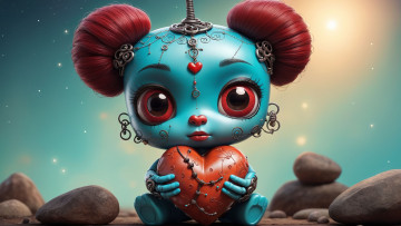 Картинка 3д+графика существа+ creatures нейросети графика нейроарт ai art нейронные сети рисунки нейро искусство нейрографика graphics neuroart neural networks drawings neuro neurography