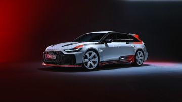 обоя автомобили, audi, rs6, avant, gt, legendary, race, car, 2024