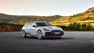 обоя автомобили, audi, rs6, avant, gt, legendary, race, car, 2024