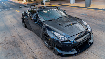 обоя автомобили, nissan, datsun, gtr, widebody, pandem