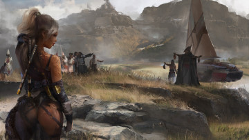 Картинка фэнтези девушки нейросети графика нейроарт ai art нейронные сети рисунки нейро искусство нейрографика graphics neuroart neural networks drawings neuro neurography