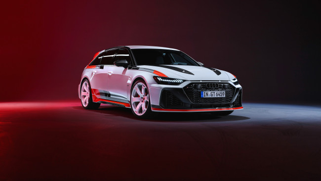 Обои картинки фото автомобили, audi, rs6, avant, gt, legendary, race, car, 2024