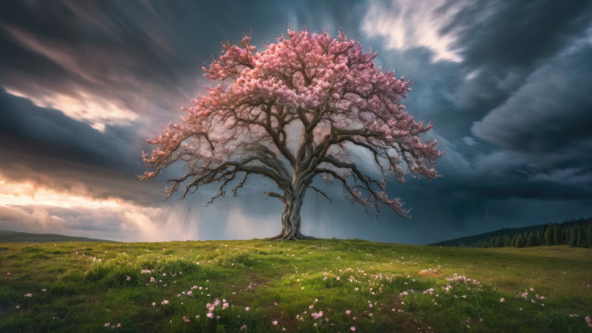 Обои картинки фото разное, компьютерный дизайн, дерево