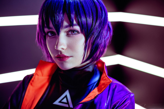 Обои картинки фото девушки, tenletters, косплей, образ, наряд, костюм, лицо, куртка