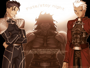 Картинка аниме fate stay night