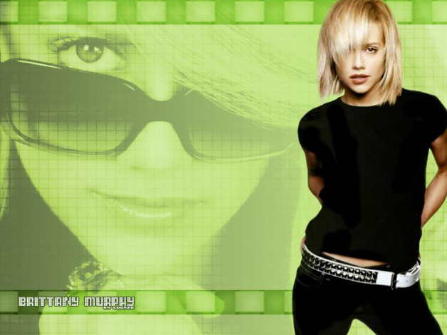 Обои картинки фото Brittany Murphy, девушки