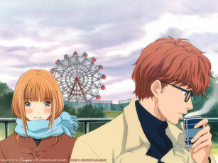 обоя аниме, honey, and, clover