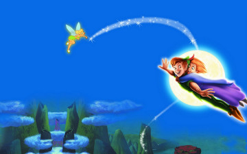 обоя мультфильмы, peter, pan