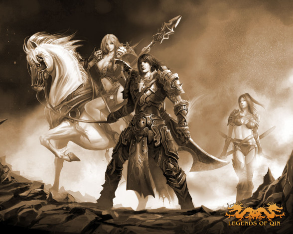Обои картинки фото legends, of, qin, видео, игры