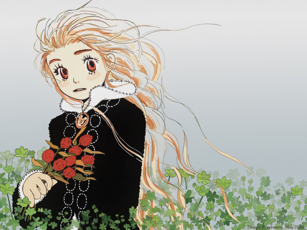 Обои картинки фото аниме, honey, and, clover