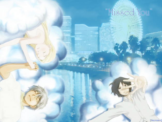 Обои картинки фото аниме, honey, and, clover